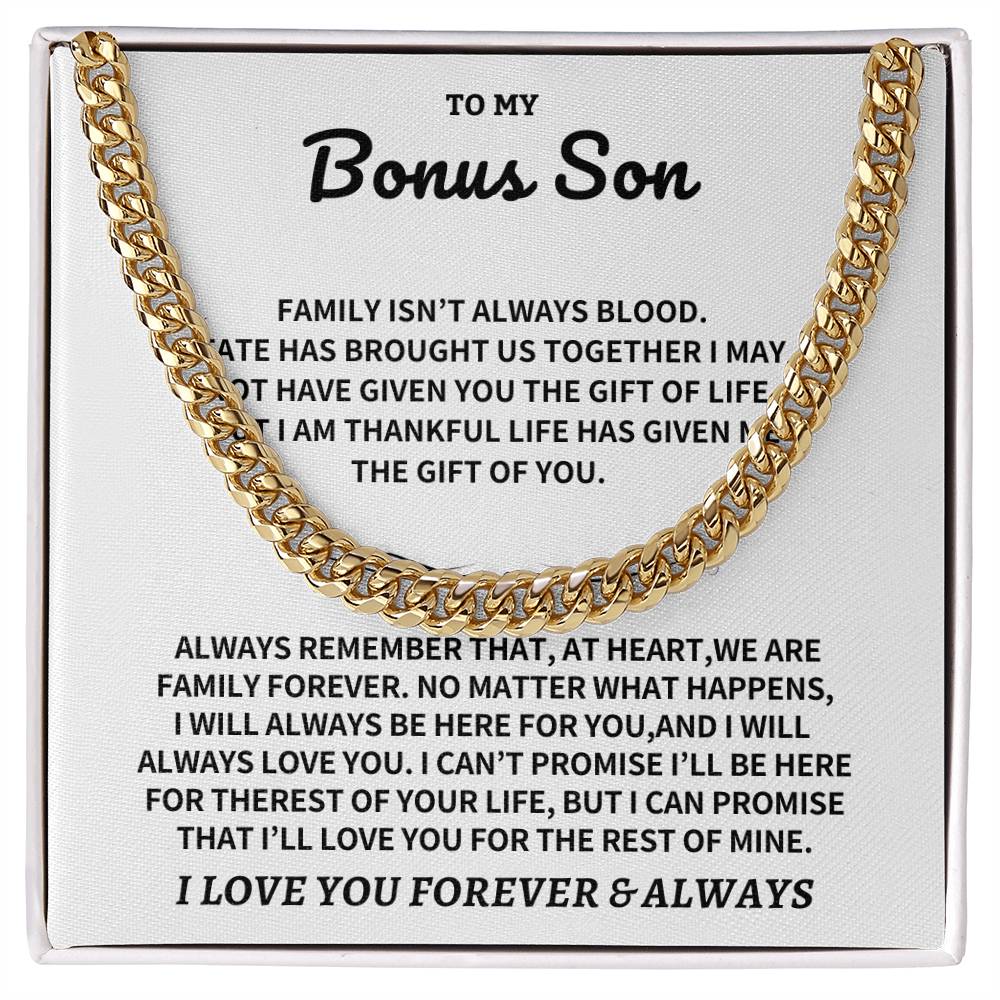Jewelry To My Bonus Son Gift To My Bonus Son Gift