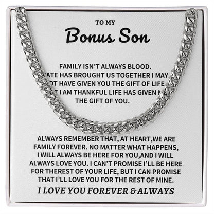 Jewelry To My Bonus Son Gift To My Bonus Son Gift