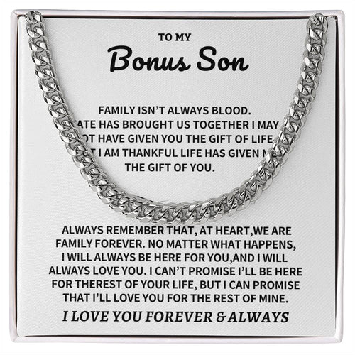 Jewelry To My Bonus Son Gift To My Bonus Son Gift