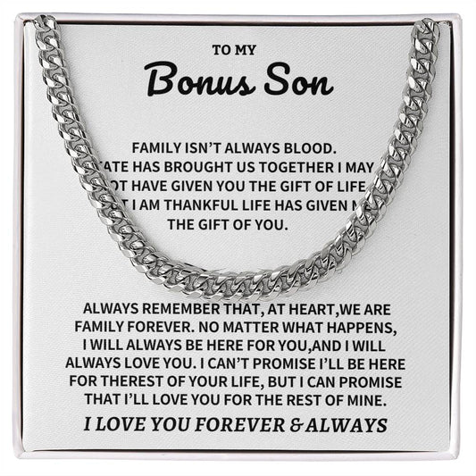 Jewelry To My Bonus Son Gift To My Bonus Son Gift