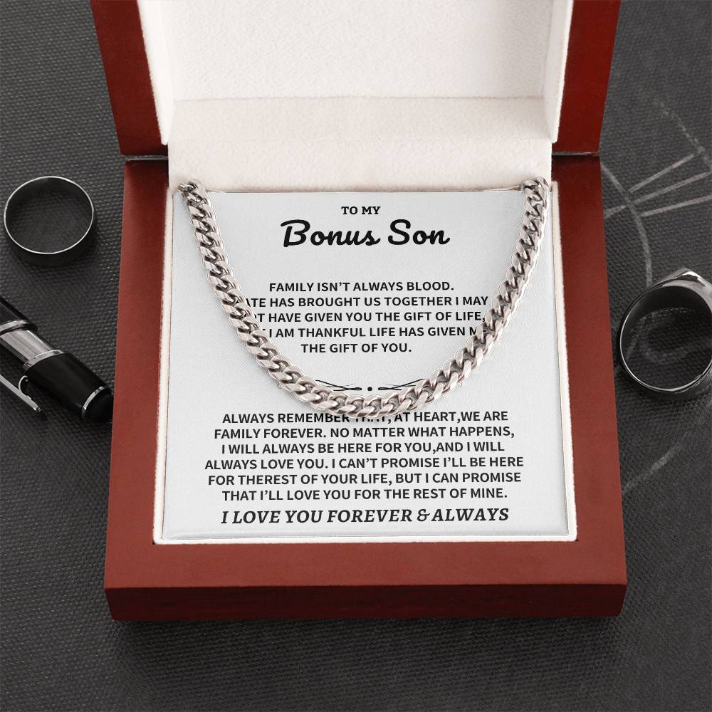 Jewelry To My Bonus Son Gift To My Bonus Son Gift