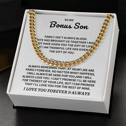 Jewelry To My Bonus Son Gift To My Bonus Son Gift