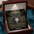 Jewelry To My Daughter Gift From Dad, "Never Forget That I Love You" To My Daughter Gift From Dad, "Never Forget That I Love You"