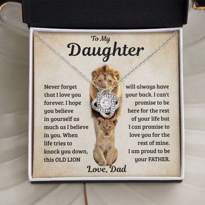 Jewelry To My Daughter Gift Set - Proud Dad To My Daughter Gift Set - Proud Dad