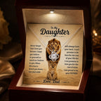 Jewelry To My Daughter Gift Set - Proud Dad To My Daughter Gift Set - Proud Dad