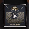 Jewelry To My Wife Gift, "My Last Everything", Heart Necklace To My Wife Gift, "My Last Everything", Heart Necklace