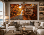 Personalized Family Keepsake Canvas