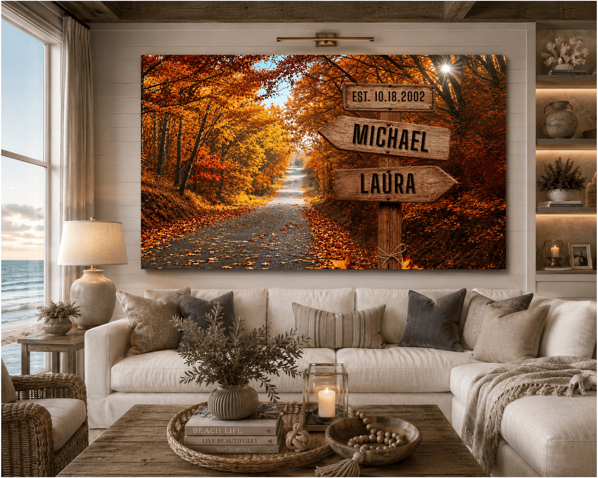 Personalized Family Keepsake Canvas