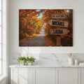 Rustic Autumn Family Wall Decor