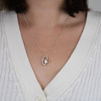 Jewelry Wife Gift, "Love And Light" Forever Love Necklace