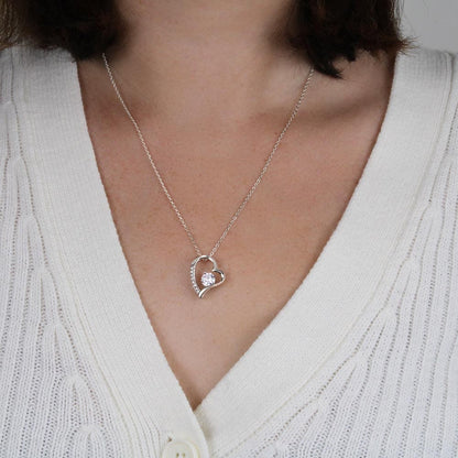 Jewelry Wife Gift, "Love And Light" Forever Love Necklace