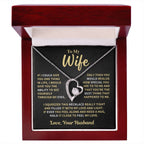 Jewelry Wife Gift, "Love And Light" Forever Love Necklace