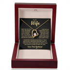 Wife Gift, "Meeting You Was Fate", Forever Love Necklace Wife Gift, "Meeting You Was Fate", Forever Love Necklace