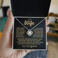 Jewelry Wife Gift, "My Last Everything" Knot Necklace Wife Gift, "My Last Everything" Knot Necklace