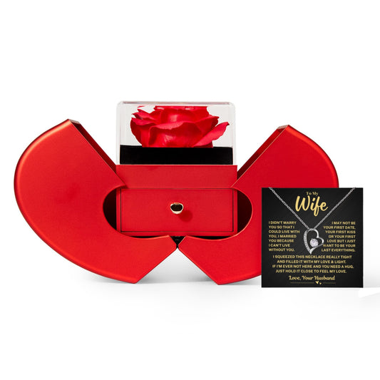 Jewelry Wife Gift~Rose Box Wife Gift~Rose Box
