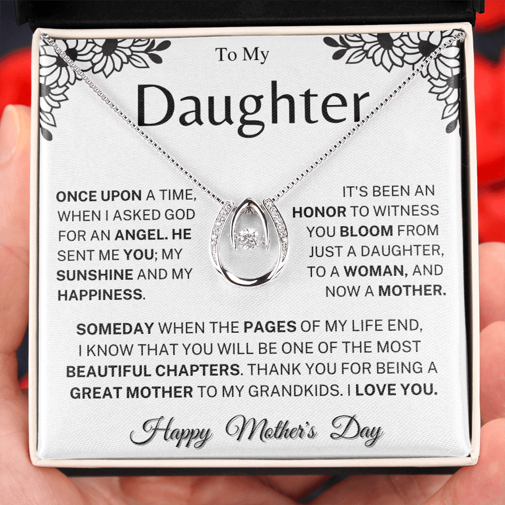 Great Mother- Horseshoe Necklace - Family Love Tree