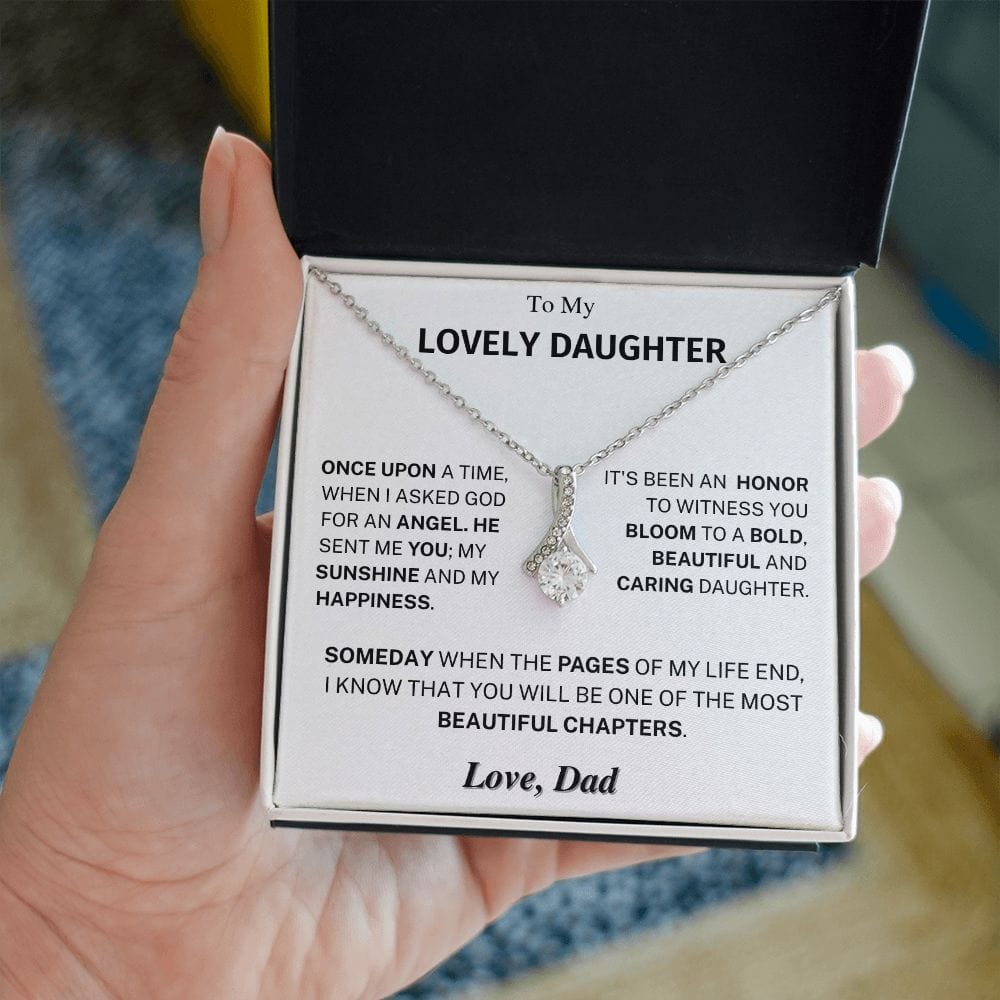 Jewelry Lovely Daughter Gift - Beautiful Chapters- From Dad