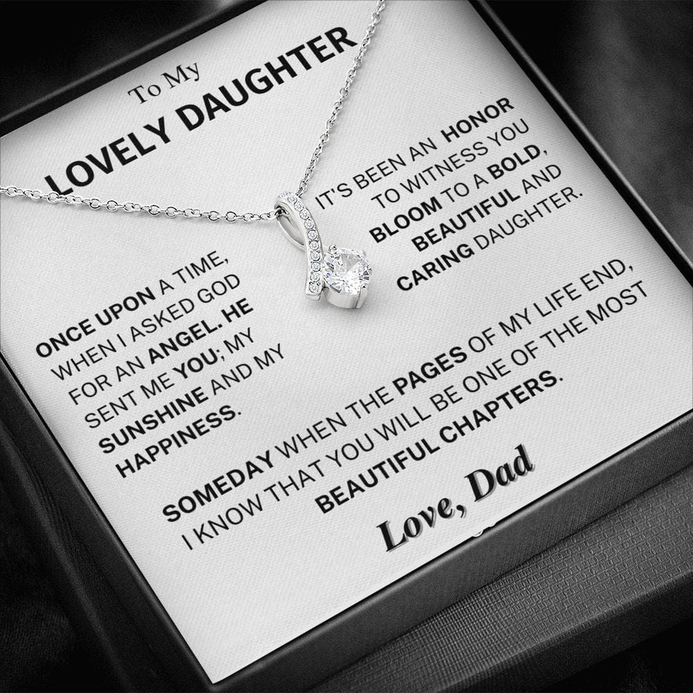 Jewelry Lovely Daughter Gift - Beautiful Chapters- From Dad