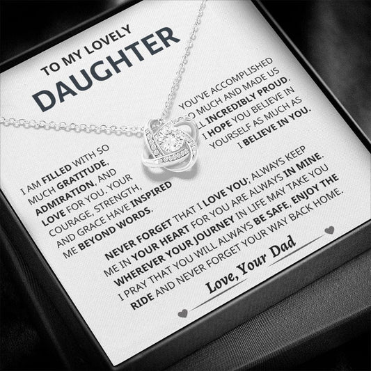 Jewelry Daughter Gift- Believe In Yourself