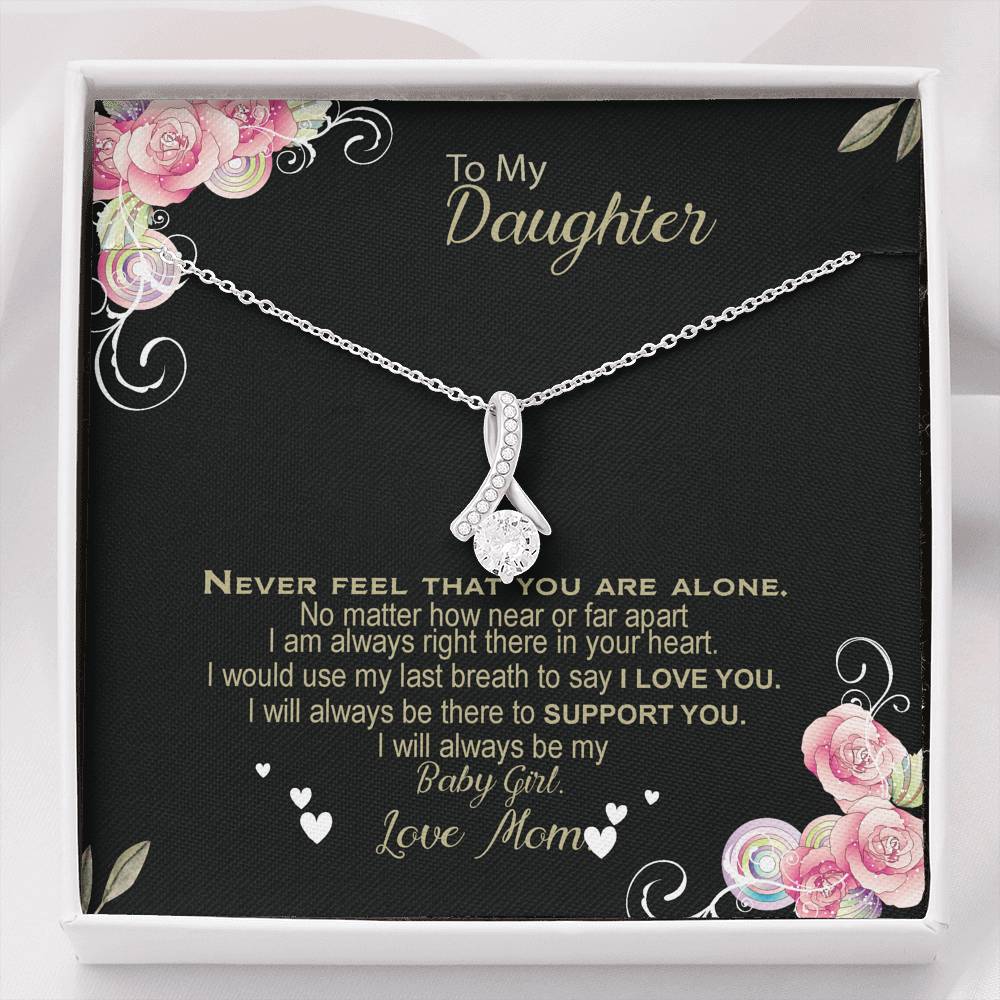 Never feel that you are alone - Alluring Beauty Necklace - Family Love Tree