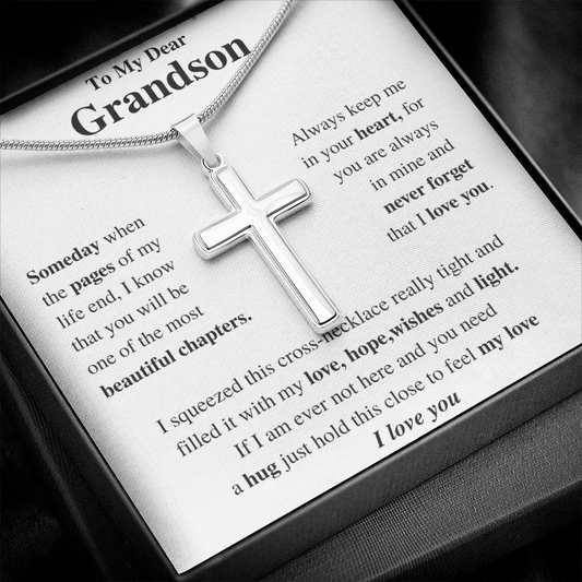 Beautiful Chapters- Grandson gift - Family Love Tree