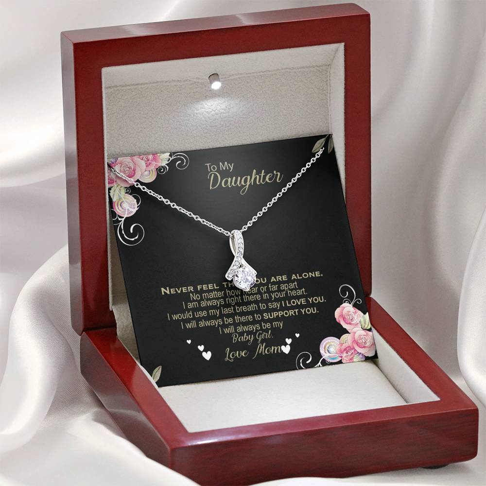 Never feel that you are alone - Alluring Beauty Necklace - Family Love Tree