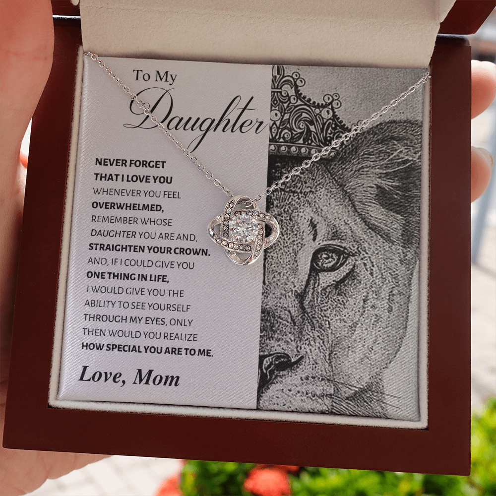 Never Forget I Love You; Daughter Gift - Family Love Tree