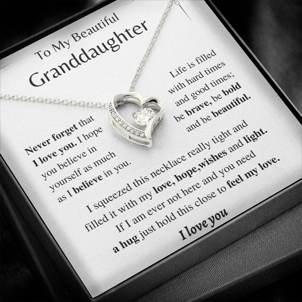 Jewelry Be bold and be beautiful-Granddaughter Gift