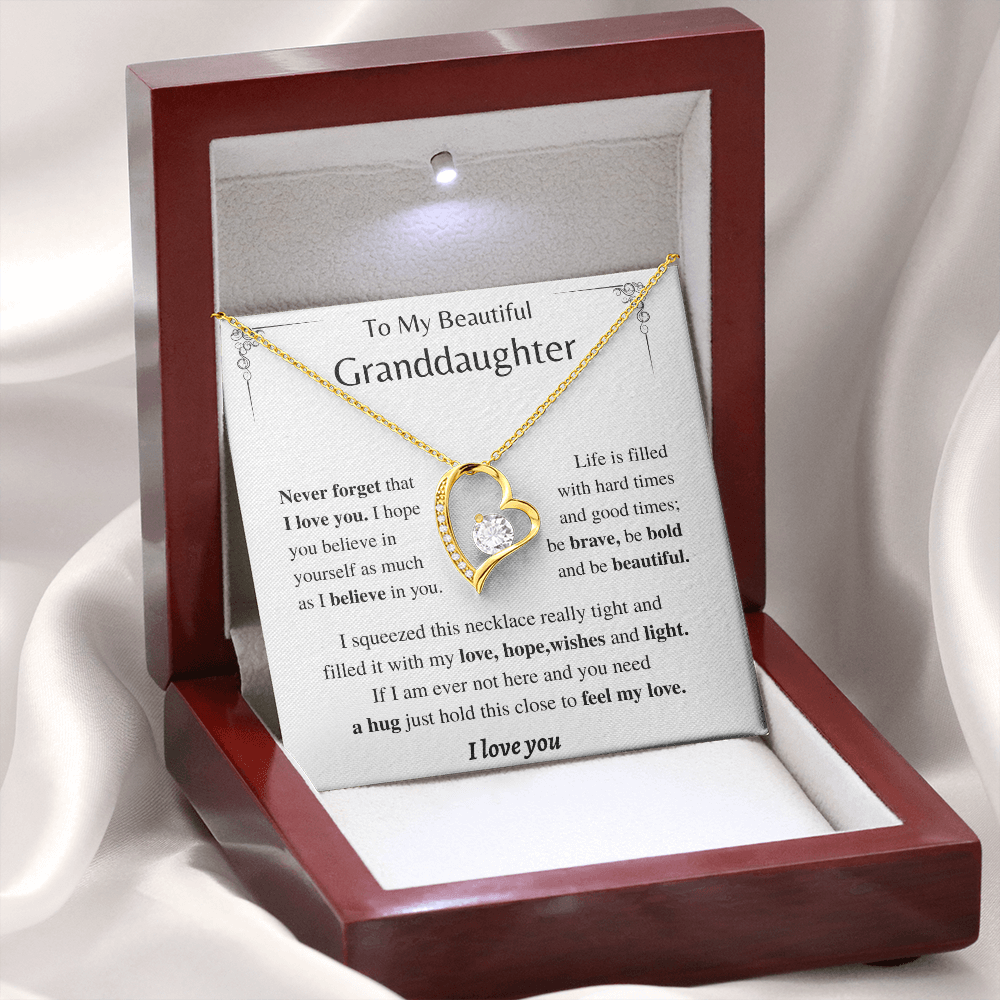 Jewelry Be bold and be beautiful-Granddaughter Gift