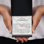 Jewelry Be Bold and Beautiful - Granddaughter Gift- Interlocking Hearts Necklace