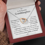 Jewelry Be Bold and Beautiful - Granddaughter Gift- Interlocking Hearts Necklace