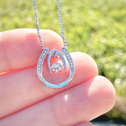 Jewelry Be bold and beautiful- Horseshoe Necklace, Granddaughter Gift