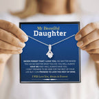 Jewelry Daughter Gift- Alluring Beauty Necklace for unforgettable love- From Mom