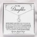 Jewelry Daughter gift-Always keep me in your Heart- From Mom