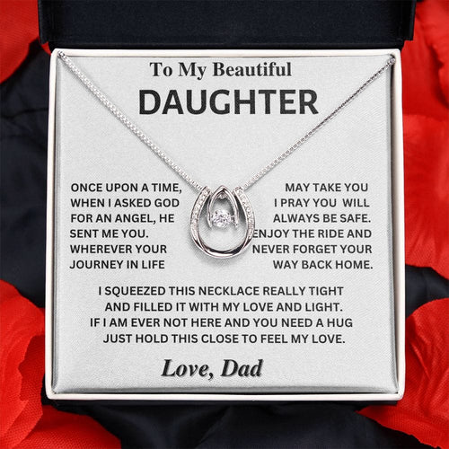 Jewelry Daughter Gift - An Angel- From Dad