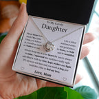 Jewelry Daughter Gift- Be bold and be beautiful- From Mom