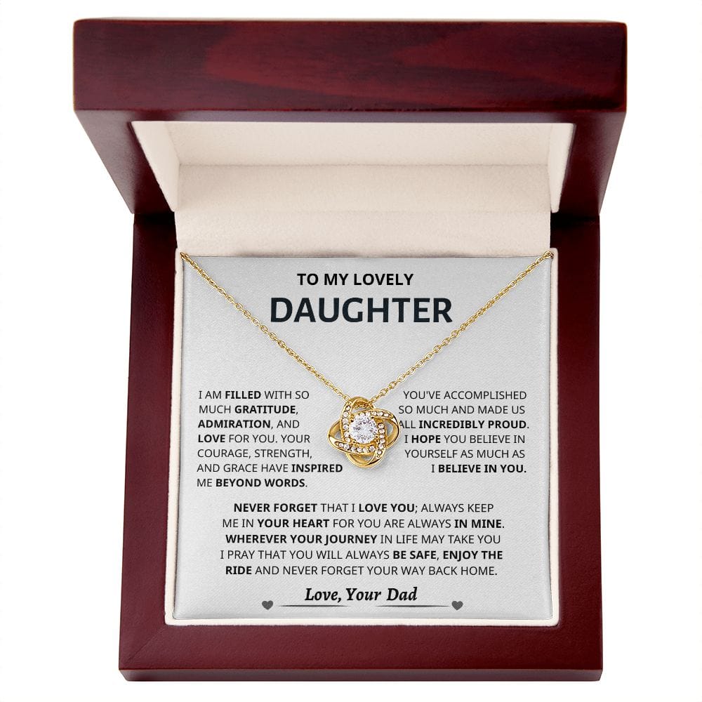 Jewelry Daughter Gift- Believe In Yourself