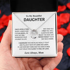 Jewelry Daughter Gift- Horseshoe Necklace for An Angel- From Mom