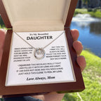 Jewelry Daughter Gift- Horseshoe Necklace for An Angel- From Mom