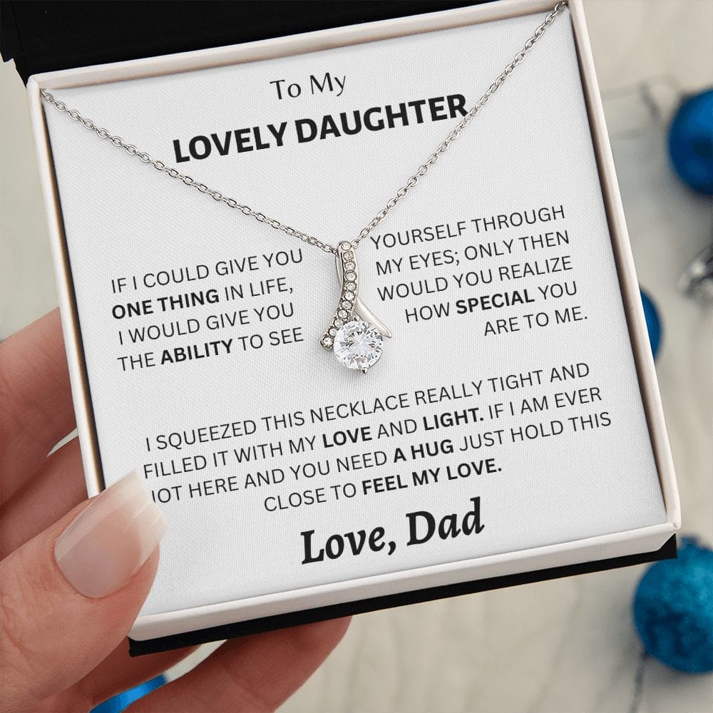 Jewelry Daughter Gift -special love -From Dad