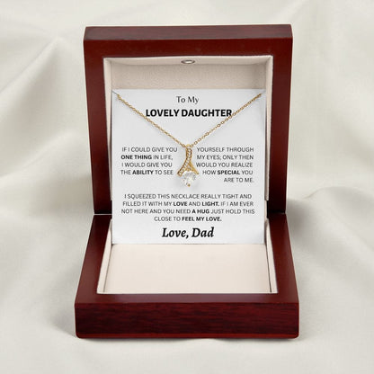 Jewelry Daughter Gift -special love -From Dad