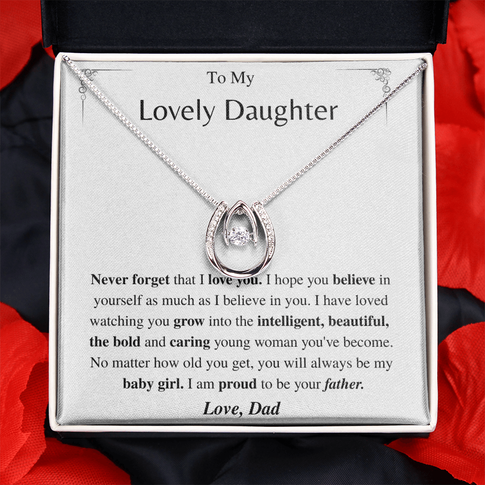 Jewelry Daughter Gift-splendidly Proud Dad - From Dad