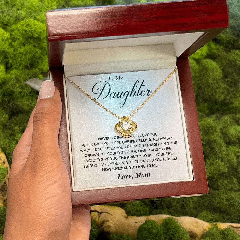 Jewelry Daughter Gift- Straighten Your Crown- From Mom