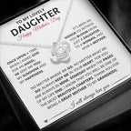 Jewelry Daughter Mother's Day Gift- Love Knot Necklace