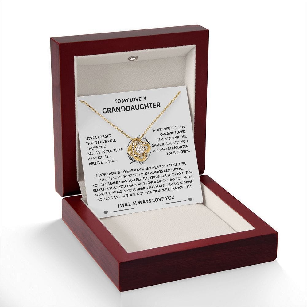 Jewelry Granddaughter Gift- Always Remember