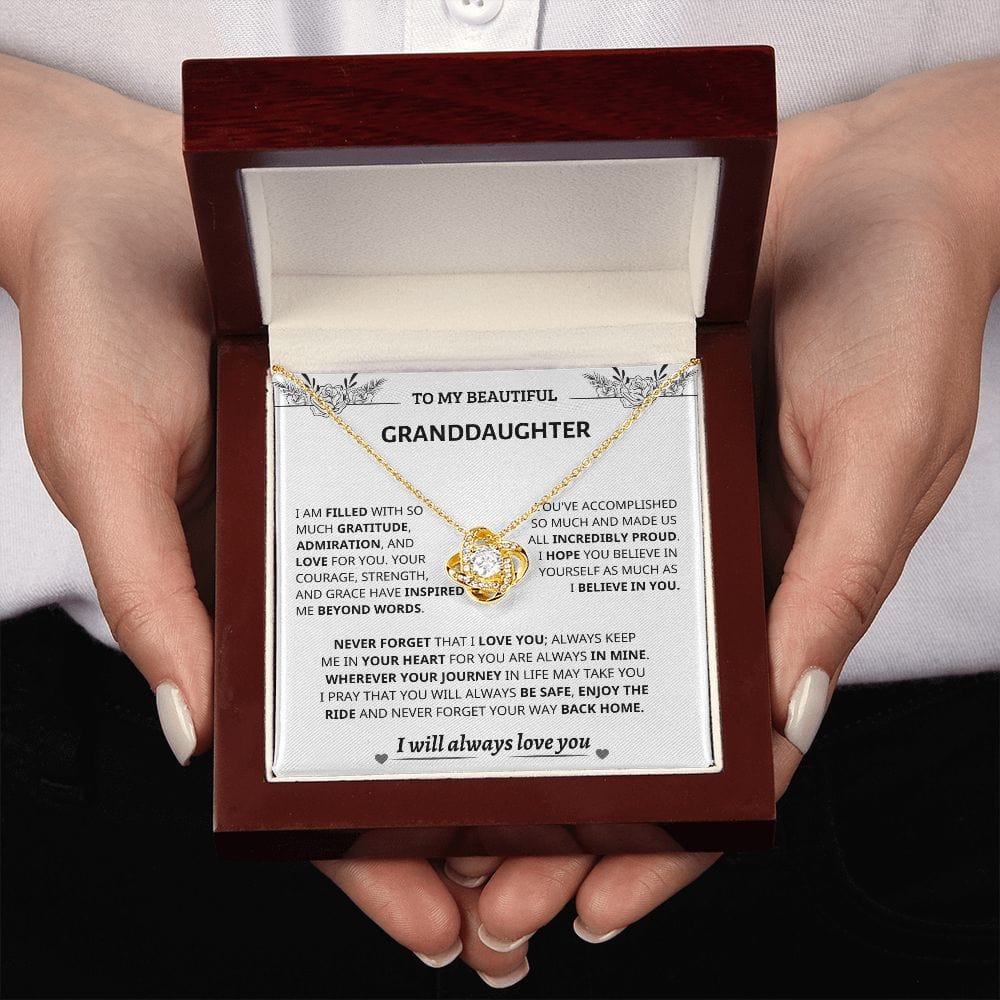 Jewelry Granddaughter Gift- I believe in you