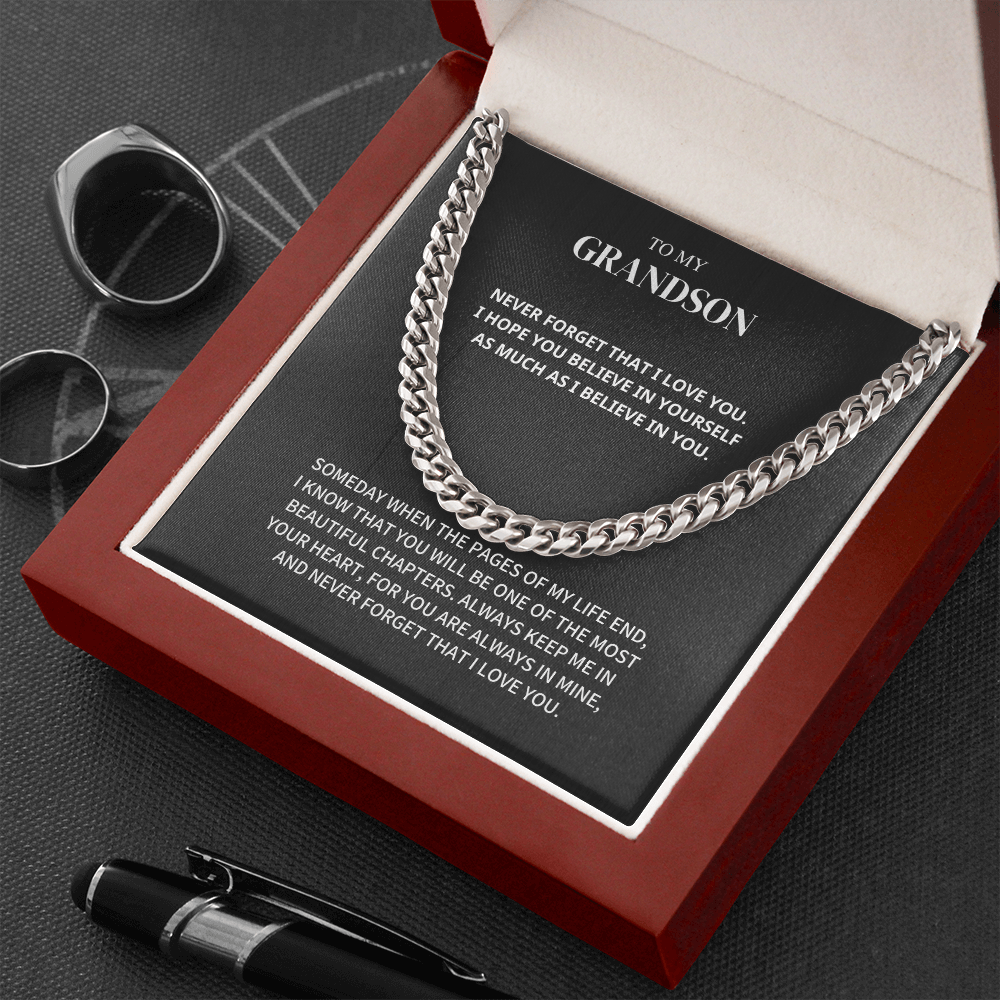 Jewelry Grandson Gift - Beautiful Chapters