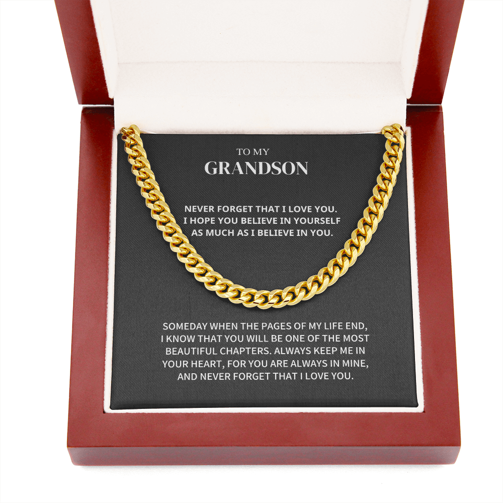 Jewelry Grandson Gift - Beautiful Chapters