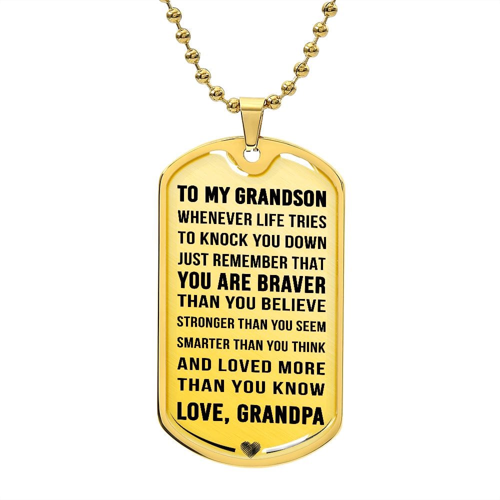 Jewelry Grandson Gift