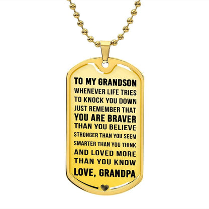 Jewelry Grandson Gift